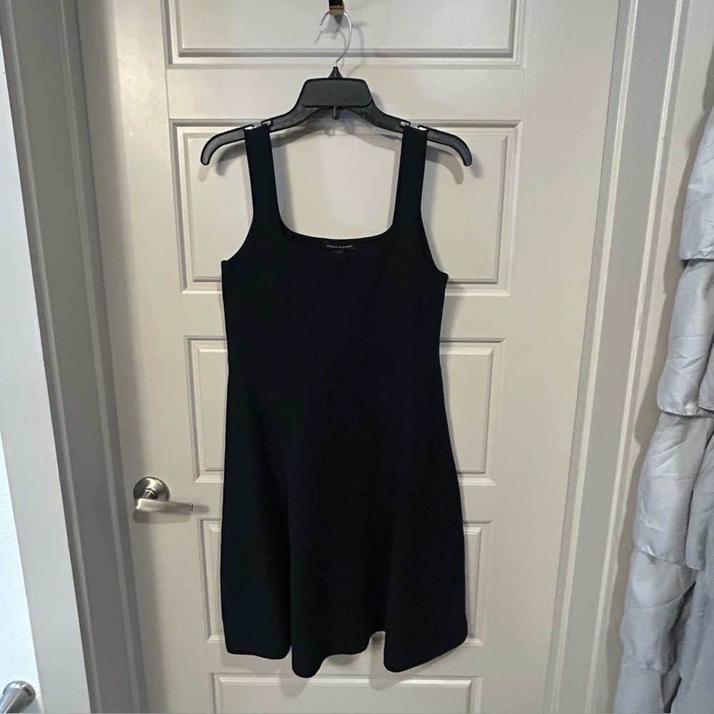 Saks Fifth Avenue Black A-line Mini Dress